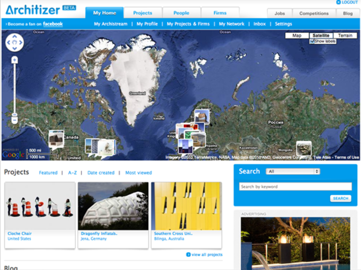 Architizer Cover. Carlo Sampietro