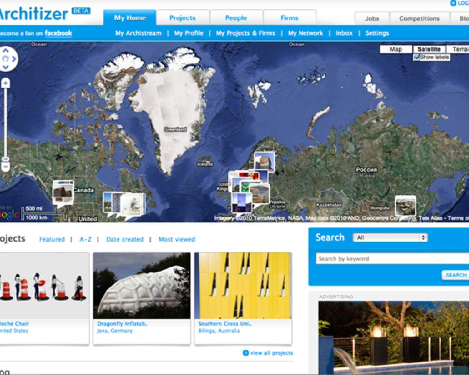 Architizer Cover. Carlo Sampietro