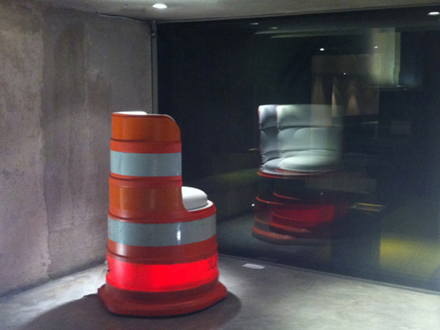 cloche chair round. Carlo Sampietro