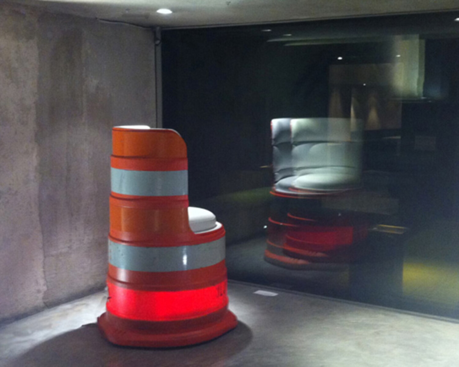 cloche chair round. Carlo Sampietro