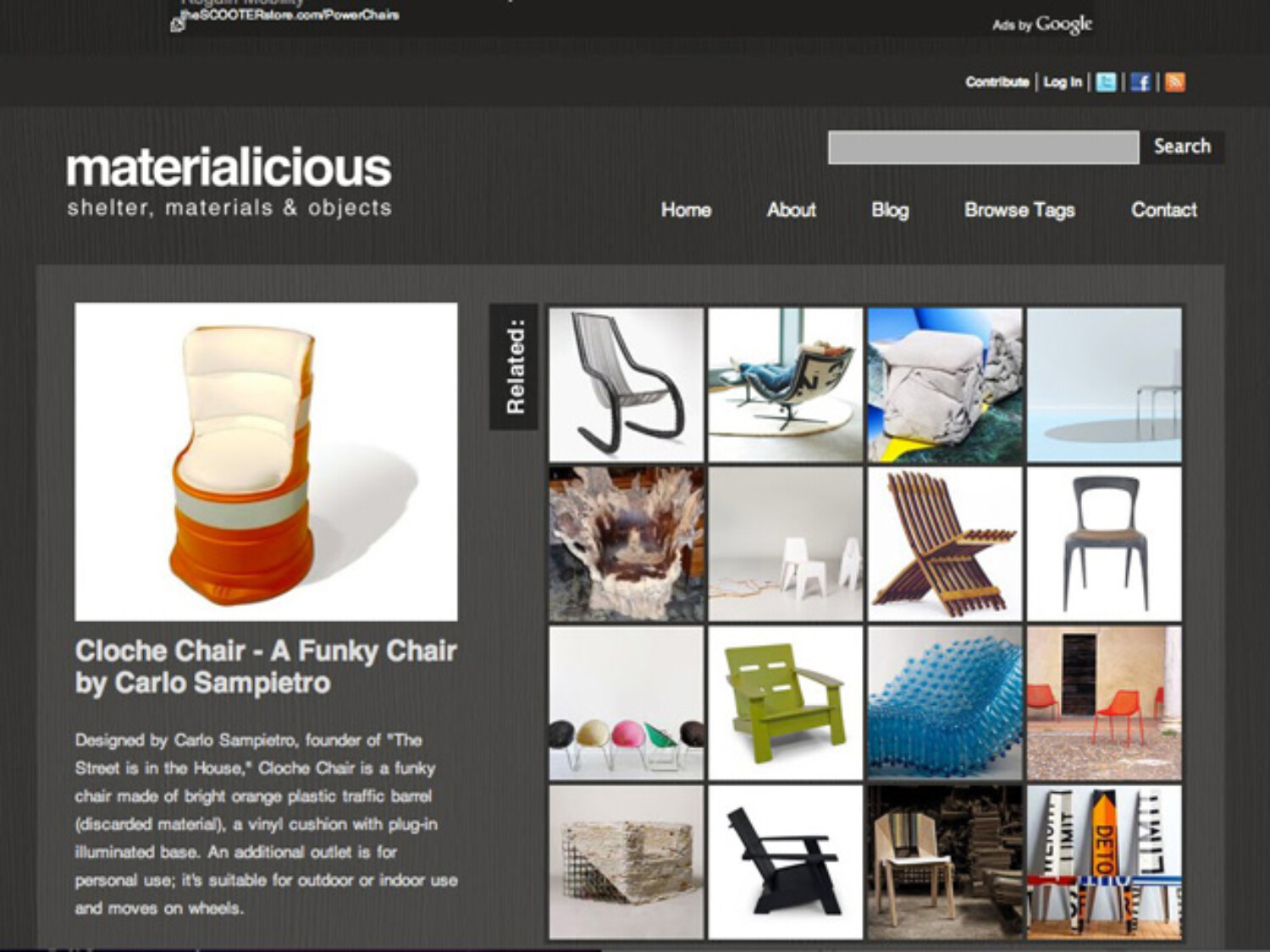 Materialicius Cover. Carlo Sampietro