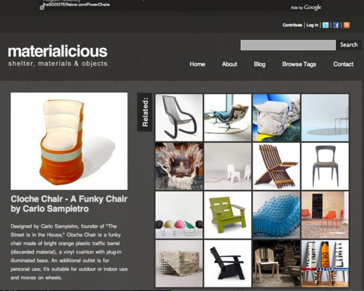 Materialicius Cover. Carlo Sampietro