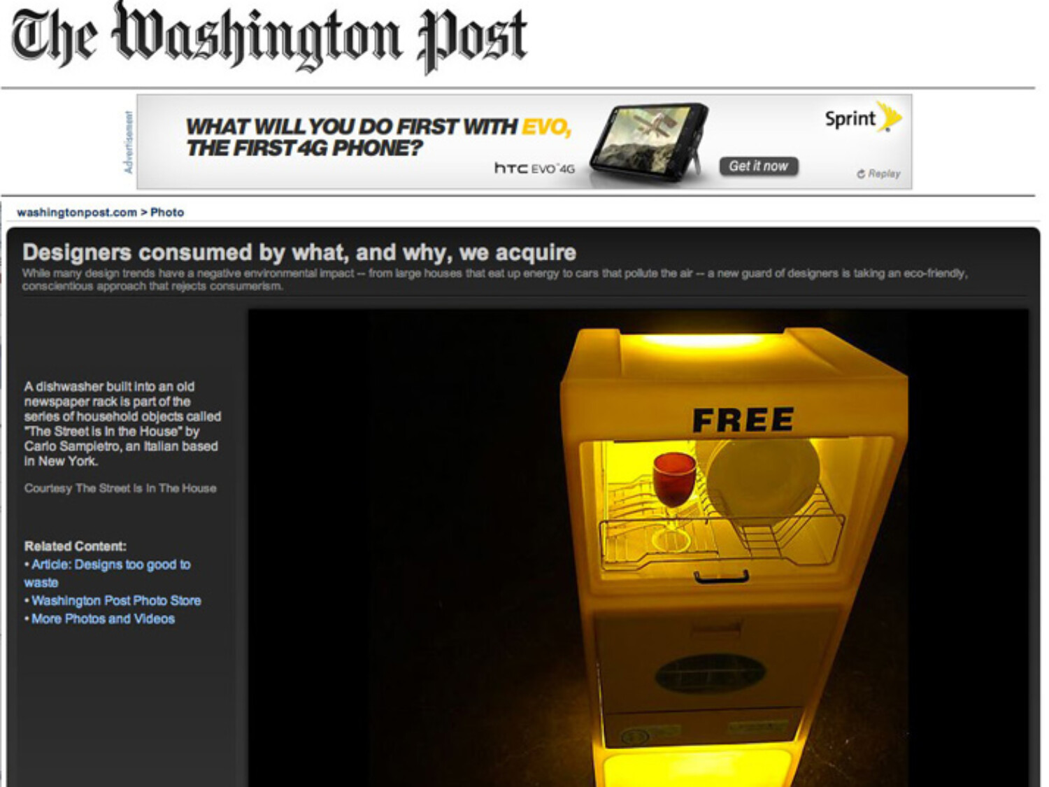 The Mashington Post Cover. Carlo Sampietro