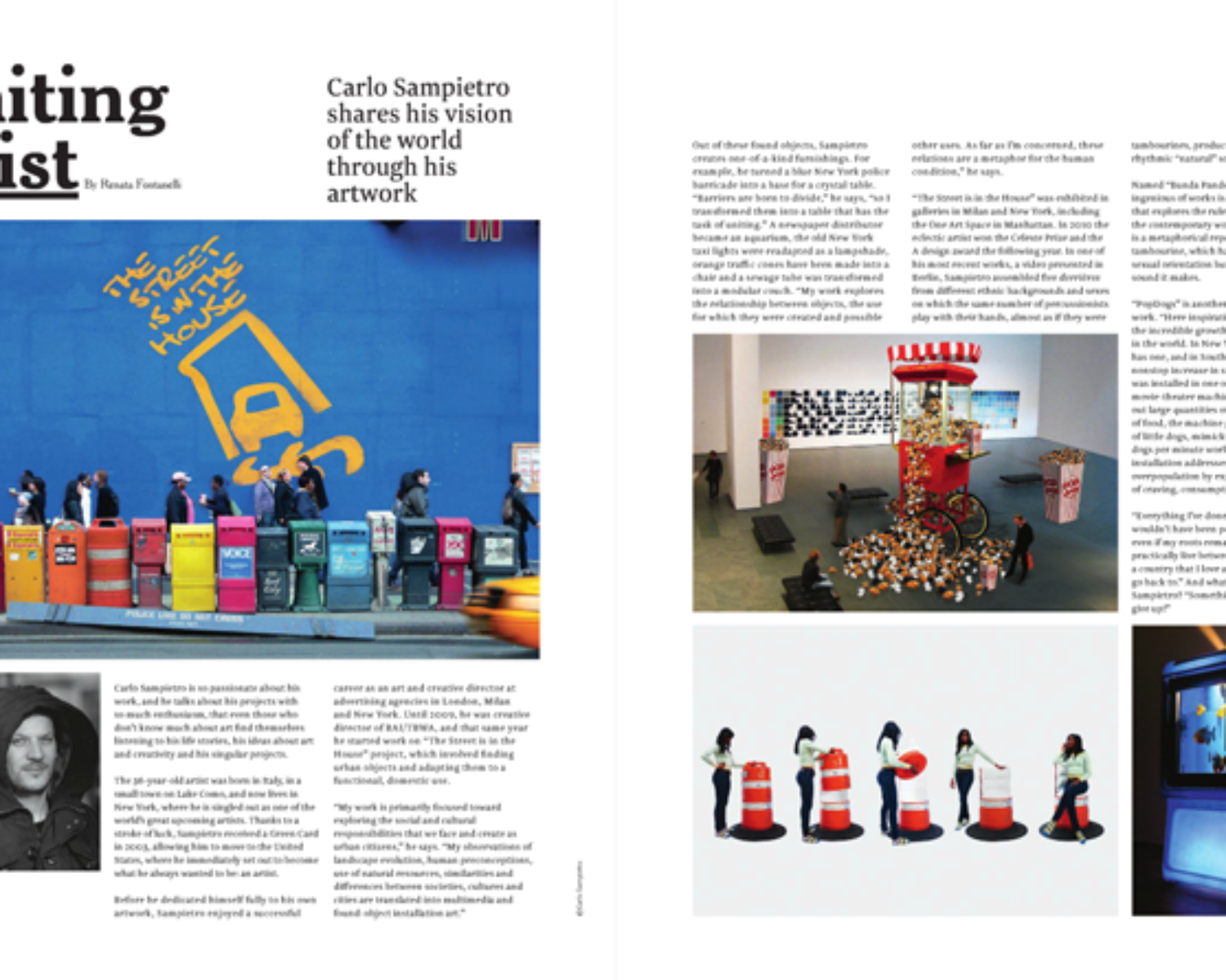 Uniting artist cover. Carlo Sampietro