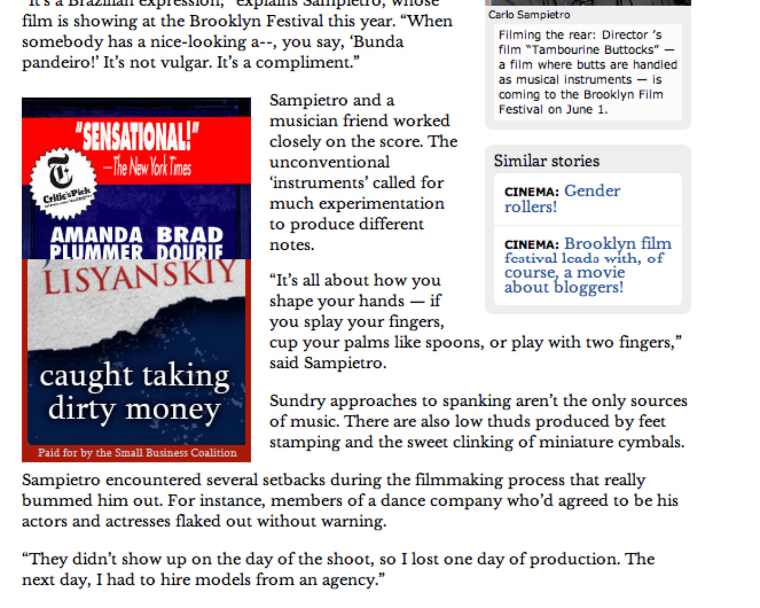 the brooklyn paper. Carlo Sampietro