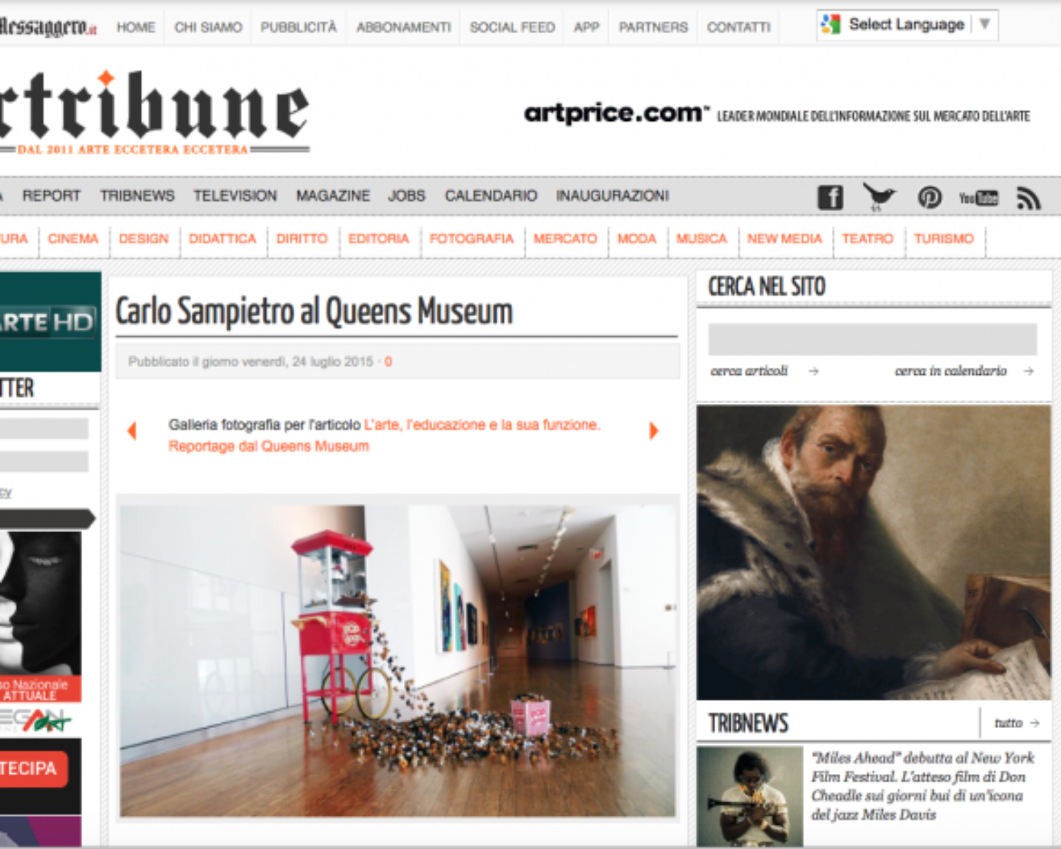 popdogs queens museum artribune. Carlo Sampietro